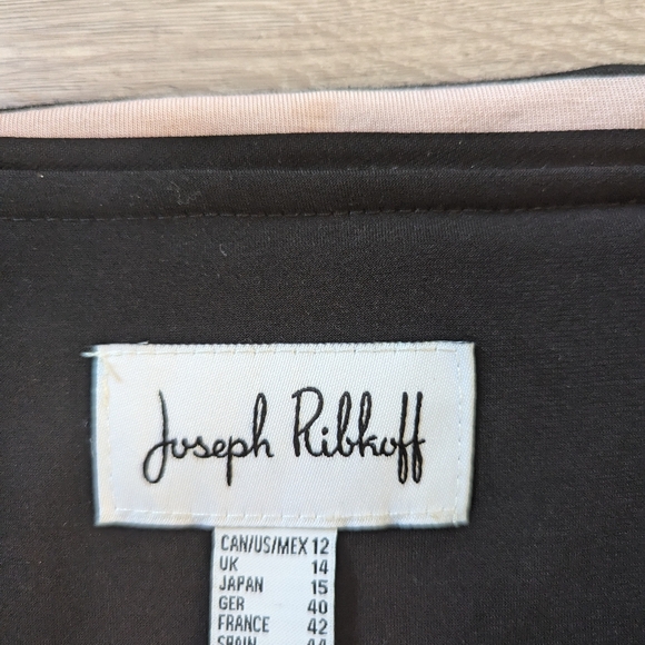 Joseph Ribkoff Black/Pink Tunic Style 181307 Size 12 - Picture 7 of 7